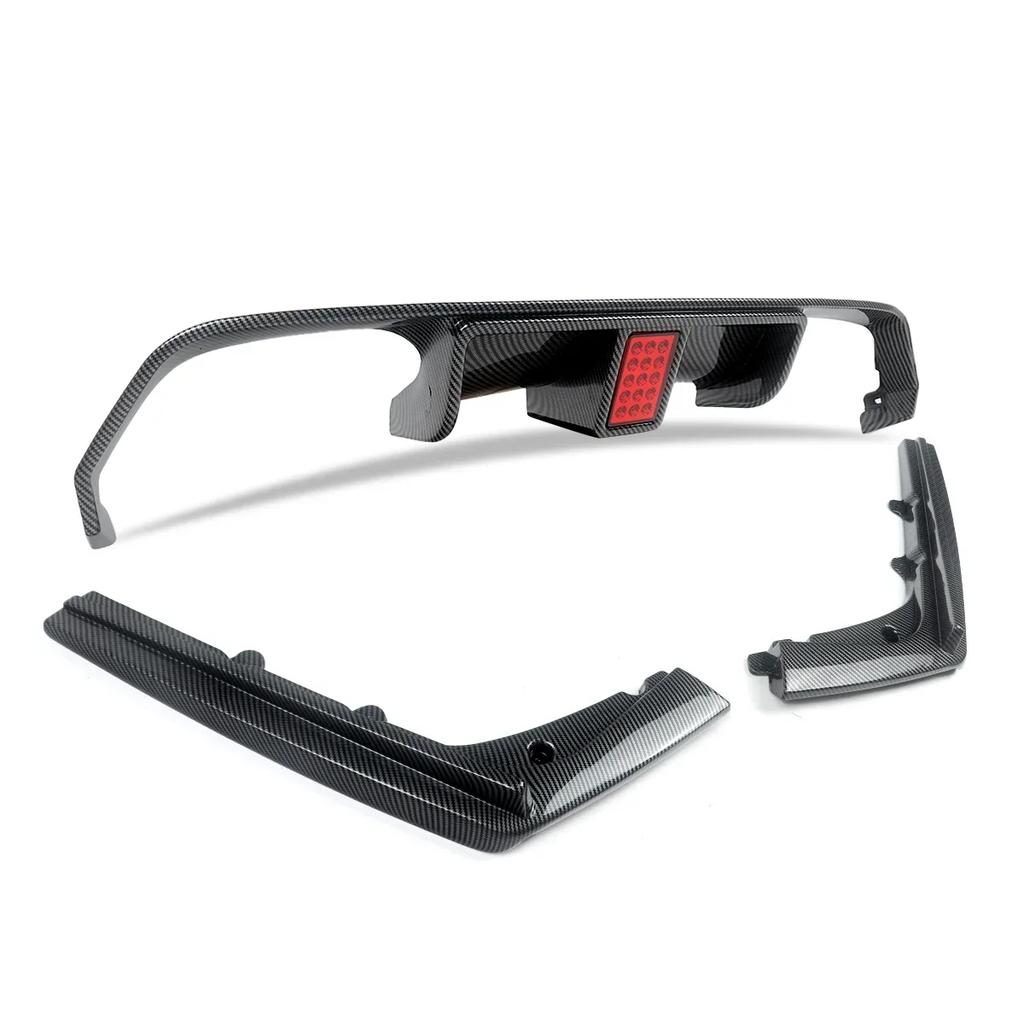 Rear Bumper Posterior Lip W/ Light Body Kit for BMW F80 M3 Saloon F82 F83 M4 Coupe & Convertible 2015-2020 Modification Parts FY6