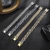 Men's Hip Hop 14mm Diamond Cuban Chain Necklace