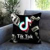 Чехол для подушки T-TikTok-K Удобный двусторонний чехол для подушки Идеально подходит для автомобиля, дивана, спальни и многого другого