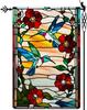 Summer Dragony Buttery Bird Garden Ag Glass Style Owers 12x18 Inch Double Sized Farmhouse Outside Decorations (C) VV SSL