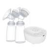 Double Electric Breast Pump USB Electric Breast Pump With Baby Milk Bottle Cold Heat Pad BPA Free Powerful Breast Pumps