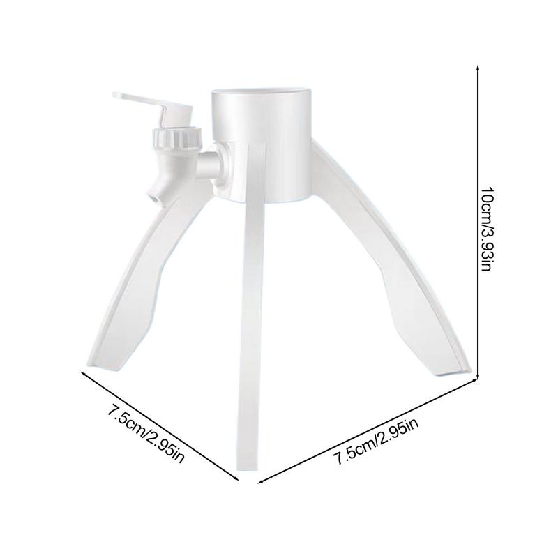 Стойка для бутилированной воды Перевернутая подставка для бутилированной воды Треугольный кронштейн Подставка-штатив для минеральной воды с краном Кувшин для воды для питья