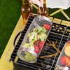 Вращающаяся корзина для гриля из нержавеющей стали для мяса, креветок, овощей, сетка для барбекю, трубчатые инструменты, аксессуары для кемпинга и приготовления пищи на открытом воздухе, подарки для мужчин