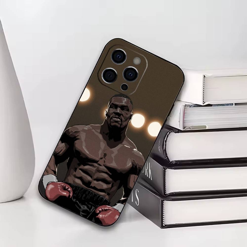 Mike Tyson  Phone Case For iPhone17,16,15,14,13,12,11 Plus,Pro Others Soft Black Cover
