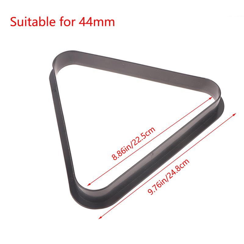 1 шт. Снукерный треугольник Бильярдный треугольник Рамка Стойка Пластиковая стойка для шаров для стола Снукерные аксессуары 25 мм 32 мм 38 мм 44 мм 52 мм 57 мм