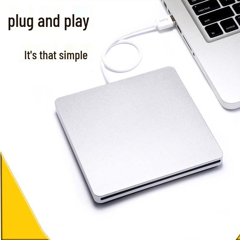 Ультратонкий внешний оптический привод Type-C/USB для мобильных устройств, DVD-резак