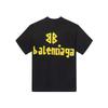 Balenciaga ТИП ТЕЙП SS24 Футболка Обычная посадка Мужская Темно-серый 739784TOVA98519