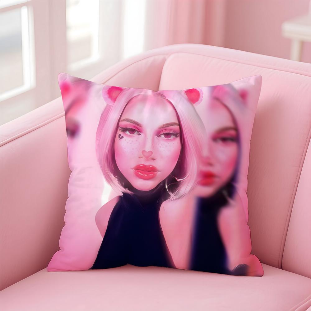 Latin Trap Puerto Rican Rapper OOmar Courtz Cushion Cover Pillow Case Soft Skin Friendly Fabric Concealed Zipper