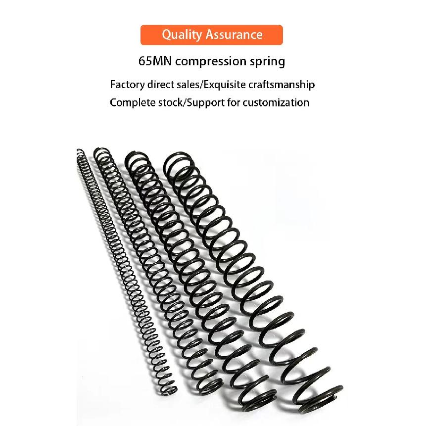 65Mn Wire diameter 1.5mm /2.0mm Long Spring Compression Spring Length 100mm 150mm 200mm 250mm 300mm 400mm 500mm