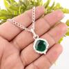 Chrome Diopside Gemstone 925 Stamped Silver Jewelry Handmade Girls Pendant 1.50" PP-2-5
