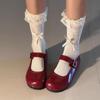 Балетки Женские Лоферы Туфли Платье Элегантная Обувь Повседневные Уютные Неглубокие Сандалии Женская Обувь Лолиты 2025 Лето Женские Zapatos