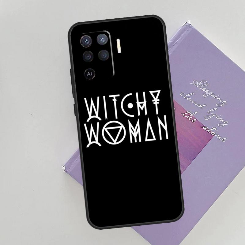 МАГИЯ Колдовство Колдунья Матрос Чехол для Телефона Для Oppo A54 A74 A94 A15 A16 A17 A52 A72 A76 A96 A57 A58 A78 A98 A53S Чехол-Крышка