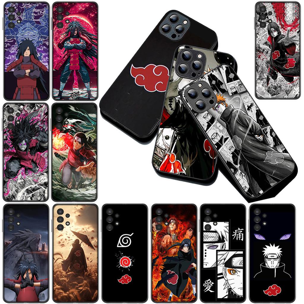 Akatsuki Itachi Uchiha Madaras Narutos Pain Phone Case for Apple iPhone 12 13 Pro Max Mini ProMax X XR Air XS 12Pro 13Pro Cover