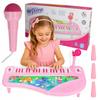 [PACZA] Pink mini piano keyboard for children with legs, 37 keys, N68