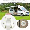 YH9073 Push-Type Door Lock Round Panel Cabinet Lock Flat Lock For Closet Door Drawer RV Toilet Door Cabinet Door Handle