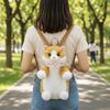 Мягкий реалистичный рюкзак-кошка Пушистый Кавайи Симулятор марионетка Daypack Аниме Мультфильм Плюшевые животные Школьная сумка Аниме-конвенция