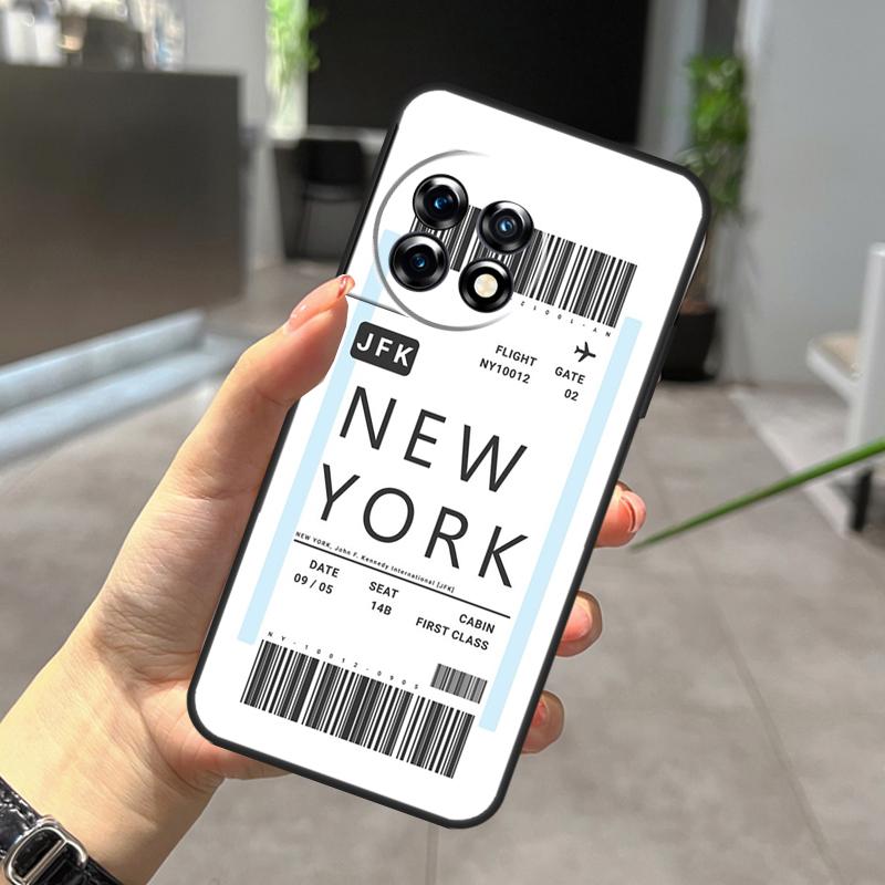 New York City Case For OnePlus Nord CE 5 2 3 4 Lite N20 N30 OnePlus 15 R 10T 12R 13R 13 12 11 10 Pro Cover