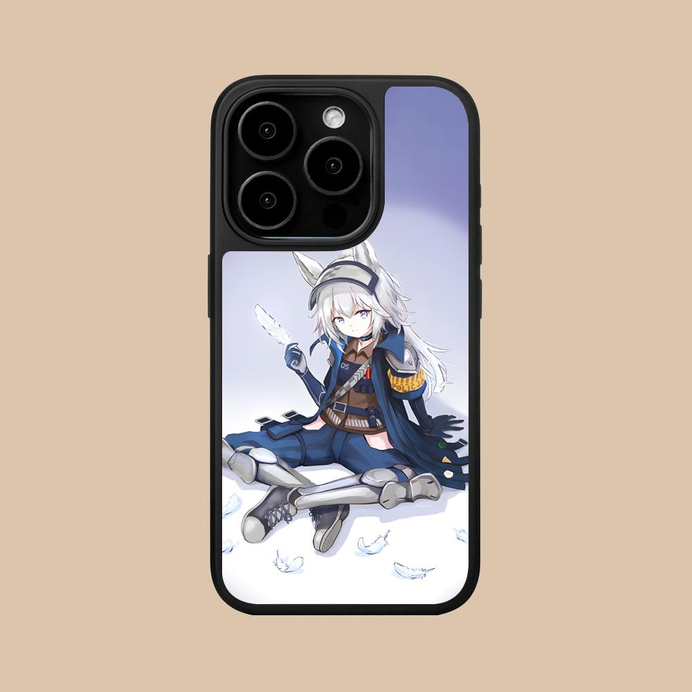 Arknights Grani Матовая поверхность Чехол для мобильного телефона для iPhone 17 16 15 14 13 12 11 Air Pro Max Plus Цветная обложка