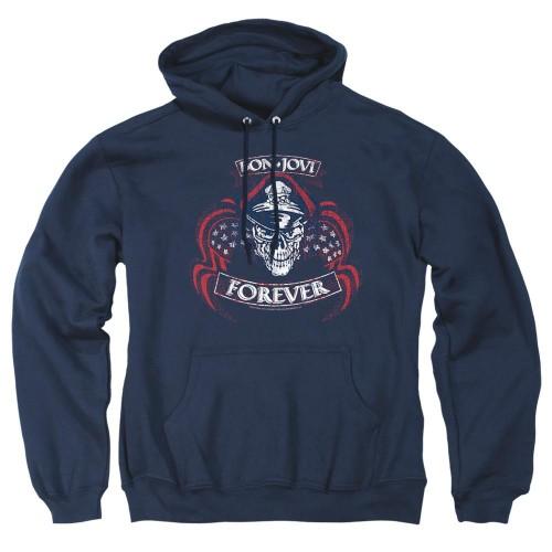 Bon Jovi Unisex Adult Forever Skull Hoodie