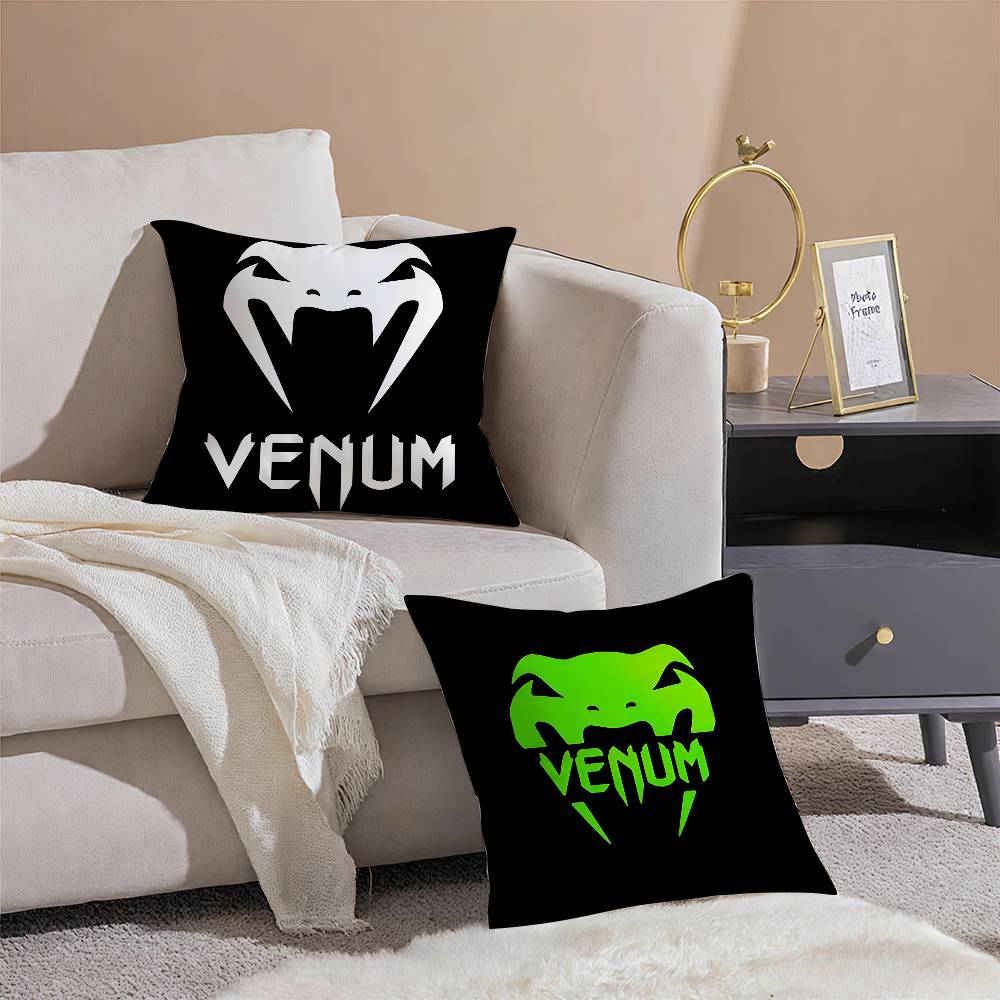 Подушка Fighting Sports Venum-V Шелковистая элегантная Комфорт Диван-кровать Невидимая молния Наволочка для пляжной подушки