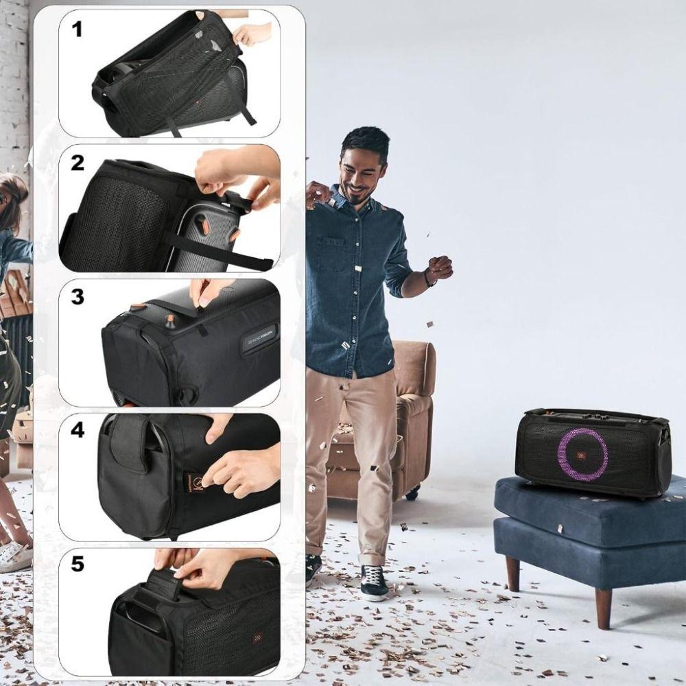 Чехол для уличного динамика Чехол для переноски для динамика JBL PartyBox On-The-Go Аксессуар