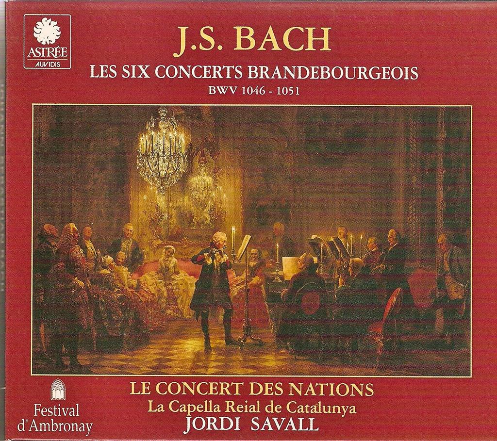 CD BACH - Brandenburg Concertos E8737 Astrée Auvidis 1991 Japan ObiClassical Used