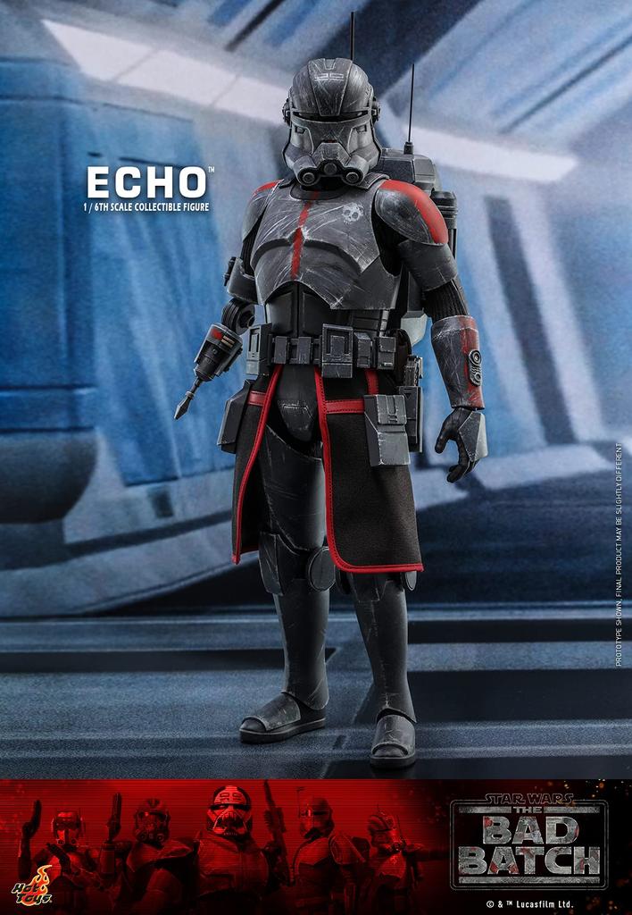 Звезда ТВ-шедевра The Bad Batch Echo Scale Фигурка Black Wars 1/6