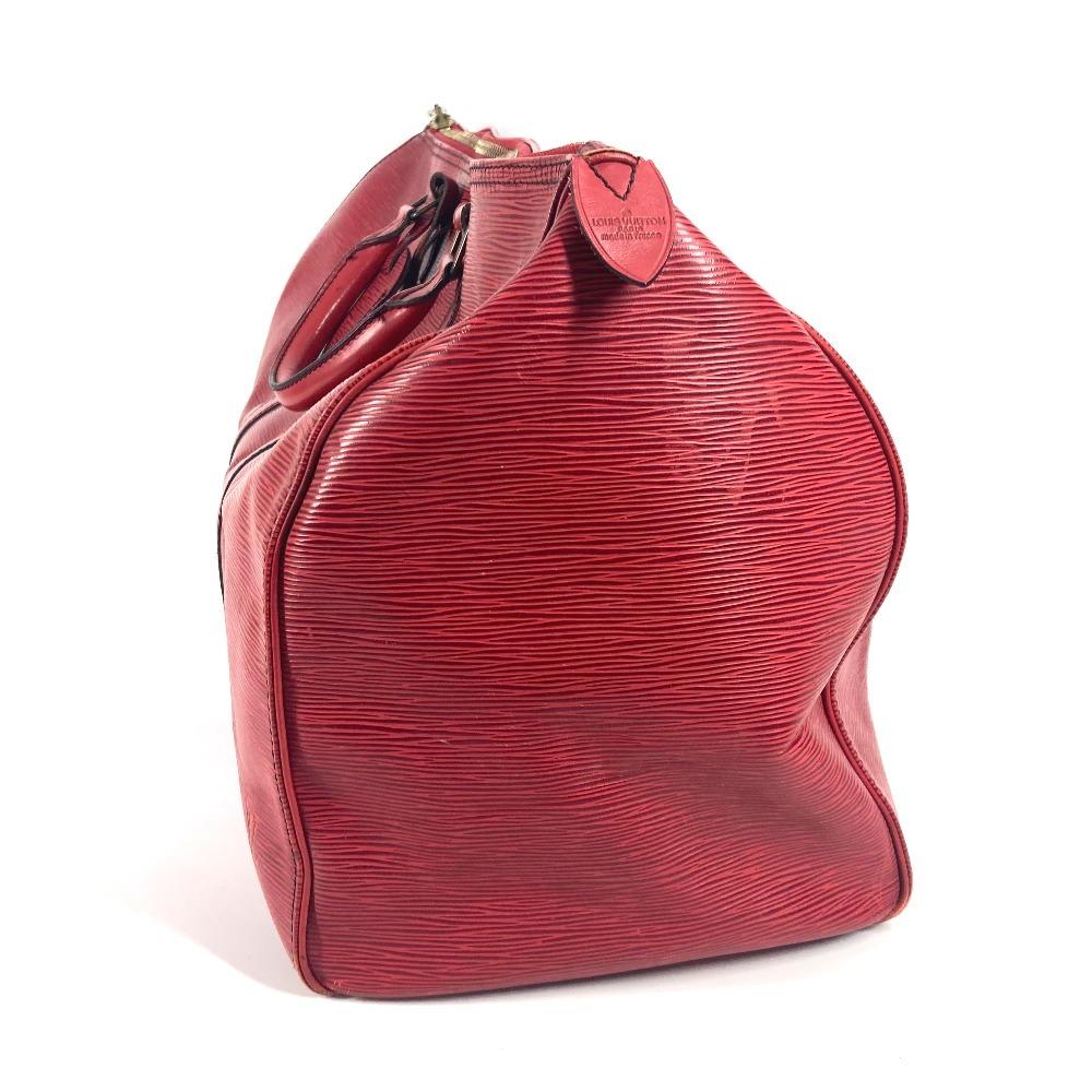 Louis Vuitton M42967 Epi Keepall50 Travel Bag Hand Bags Duffle Bag Castilian Red
