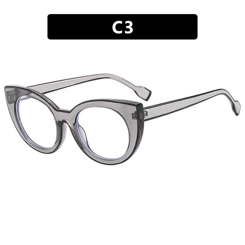 Женские плоские очки, очки с защитой от синего света, модная оправа для очков