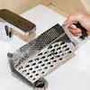 Терка для сыра, многофункциональная ручка, 4 стороны, острая, экономящая труд, нарезка, чеснокодавка, ручной инструмент, терка из нержавеющей стали, кухонные принадлежности