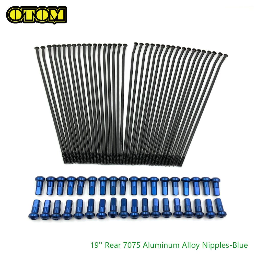 For YAMAHA Motorcycle 21" Front 18" 19" Rear Wheel Spokes Nipple 36 Pcs YZF YZFX YZX WRF 250 450 Off-road Dirt Bike Accessories