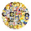 50 Dogecoin Graffiti Stickers Luggage Stickers Balance Car Decorative Stickers