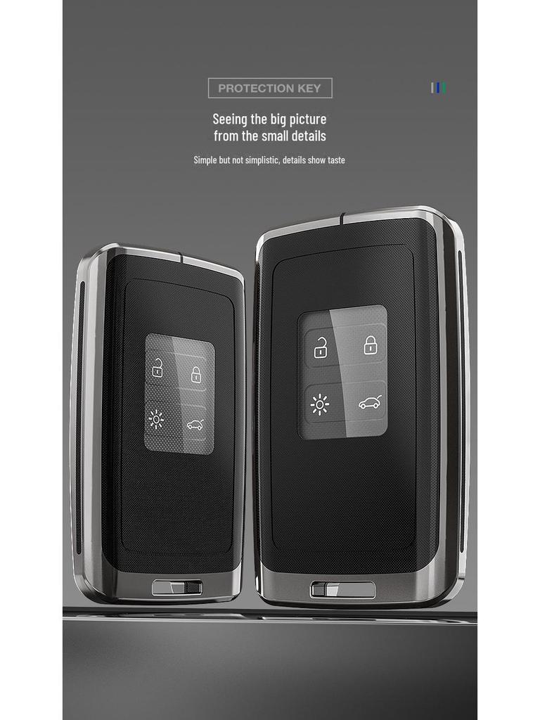 High-End Protective Key Shell for 2022 Renault Koleos