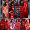 Тромбоциты под микроскопом Чехол для телефона для Samsung A55 A35 A25 A15 A07 A05S A16 A17 A26 A36 A37 A56 A57 Galaxy Note 20 10 A