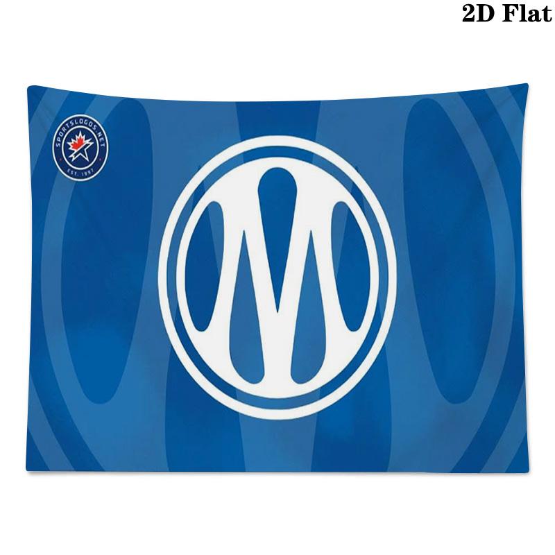Olympique de Marseille Wall Tapestry Aesthetic Wall Hanging Printed Fabric Blanket Decorative Tapestries for Bedroom Living Room Home Decor