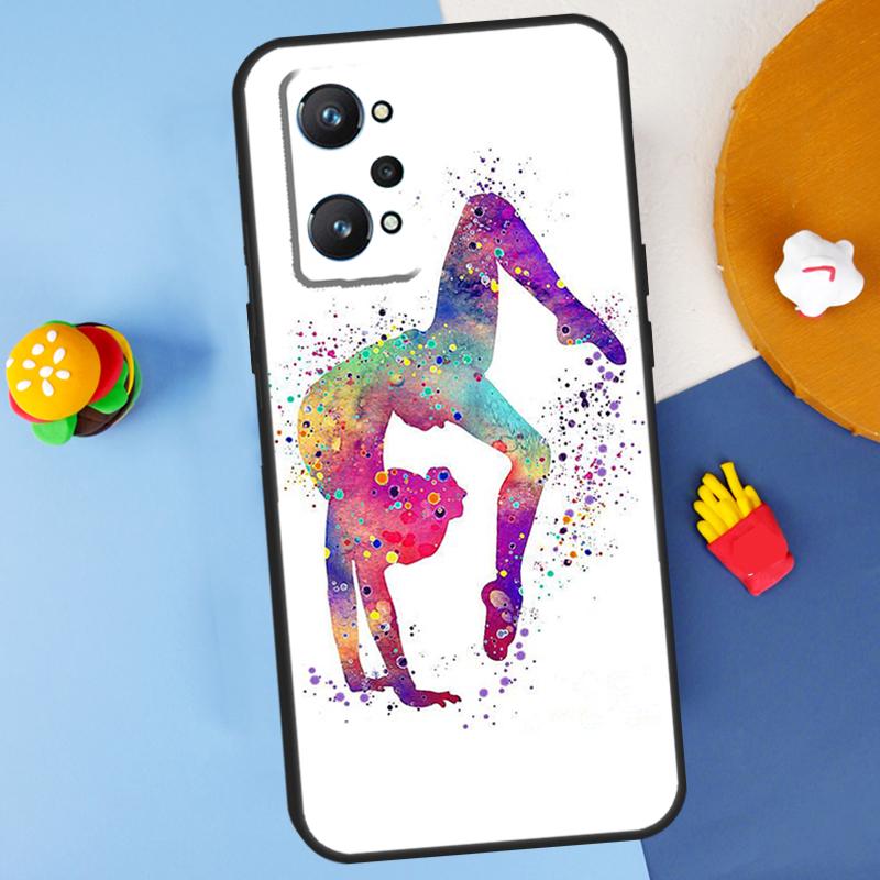 Люблю гимнастику Для Realme 14 13 12 10 11 Pro Plus GT 6 6T 5 GT7 Pro C55 C51 C21Y C25S C67 C75 C53 C61 Чехол
