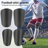 1 Pair Mini Soccer Shin Guards Anti-slip Kids Teens Adults Soccer Players Miniature Shin Pads Protectors Football Games Protective Equipment