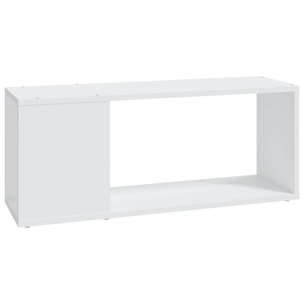 TV Stand White 80 x 24 x 32 cm Engineered Wood