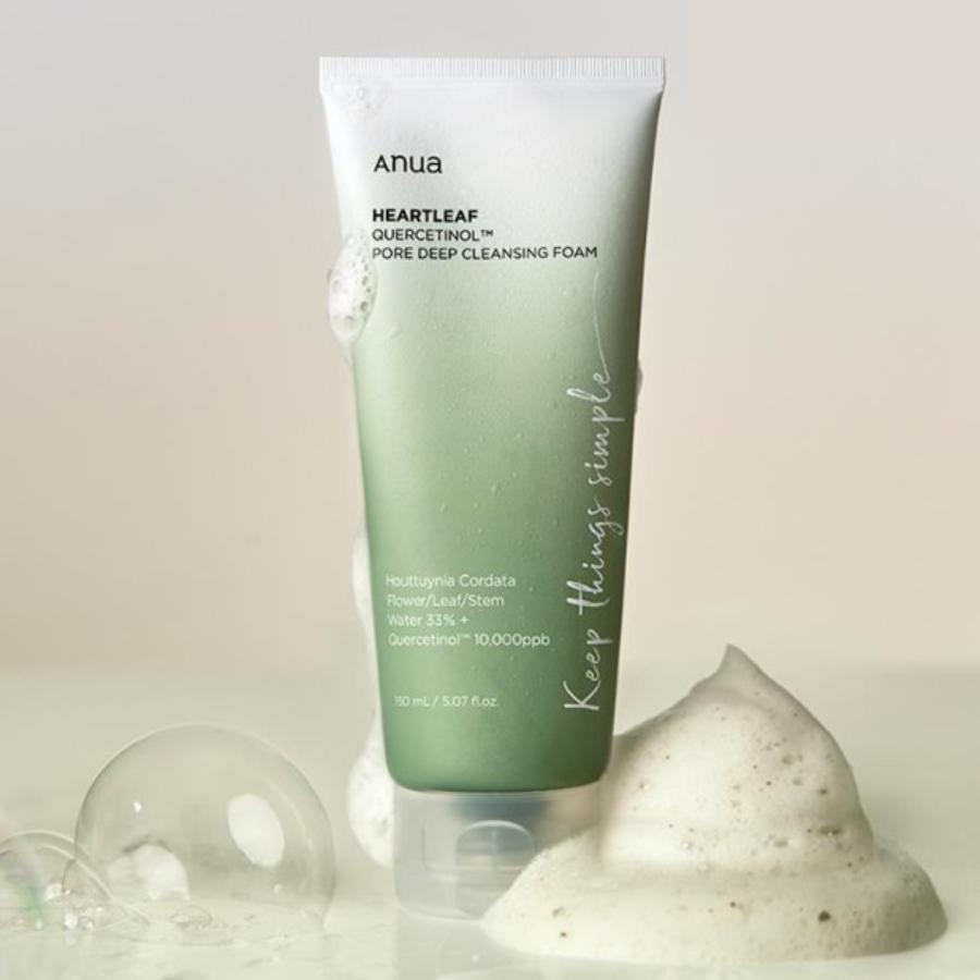 Anua Heartleaf Quercetinol Pore Deep Cleansing Foam 150ml