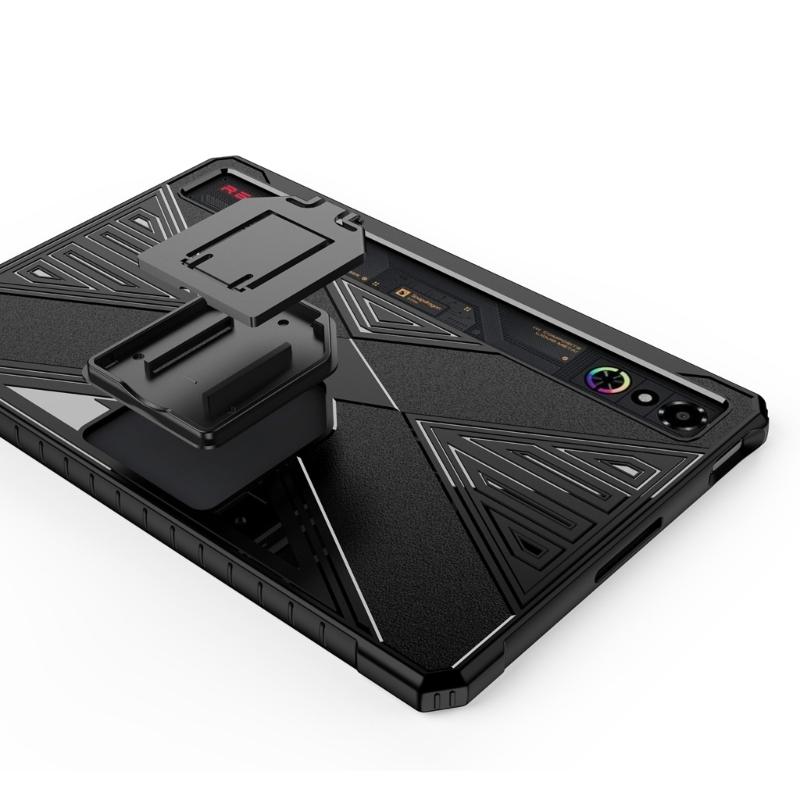 Защитная крышка с несколькими углами обзора для игровых планшетов Nubia Red 3, регулируемая подставка, противоударный мягкий ТПУ и ПК корпус