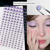 Music Festival Makeup Face Pasters Butterfly Ornament Star Moon Stick-on Crystals Concert Face Sticker Ornament Ornament Rhinestone Bright Diamond