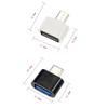 Black Type C To USB Adapter USB 2.0 USB-C Male OTG Converter USB Type C Adapter for Type-C Port