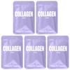 Collagen Firming Beauty Sheet Mask, 5 Sheets, 25Ml (0.84Fl Oz) Each