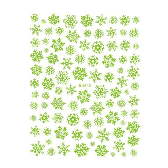 1/2 шт. Красочные наклейки для ногтей в виде снежинок, самоклеящиеся, DIY, для дома, салона, зимние, рождественские, снежинки, женские, наклейки для украшения искусственных ногтей