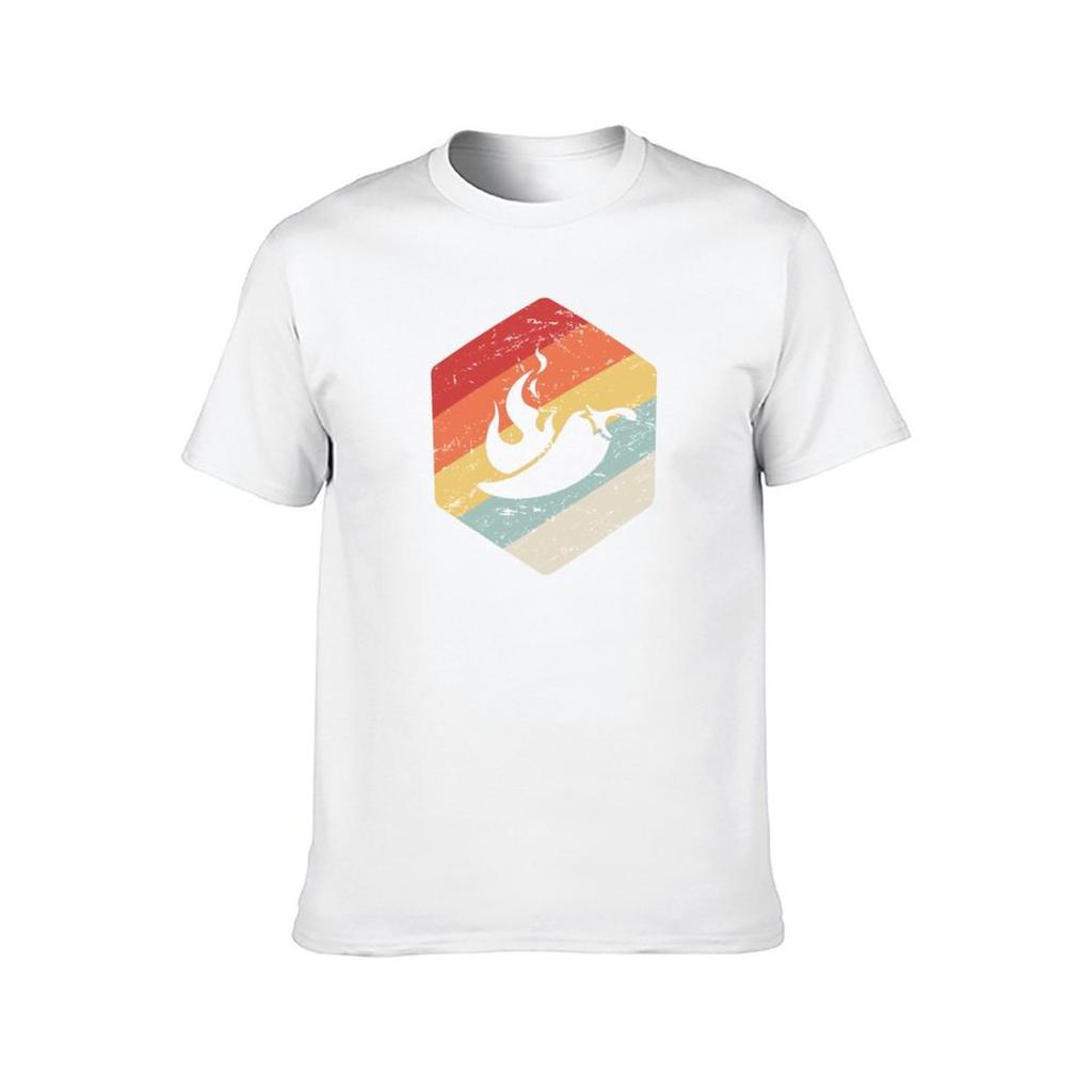 Hot Sauce Chili Pepper Sauce Vintage TShirt t shirts cotton 100 t shirts for man graphic funny TShirt
