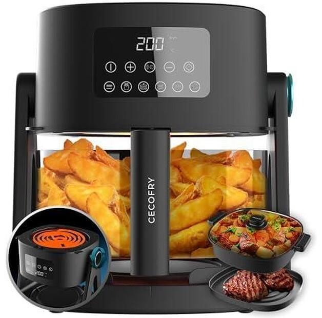 Deep Fryer Cecotec Cecofry Flip&Grill 4500 Black 4952