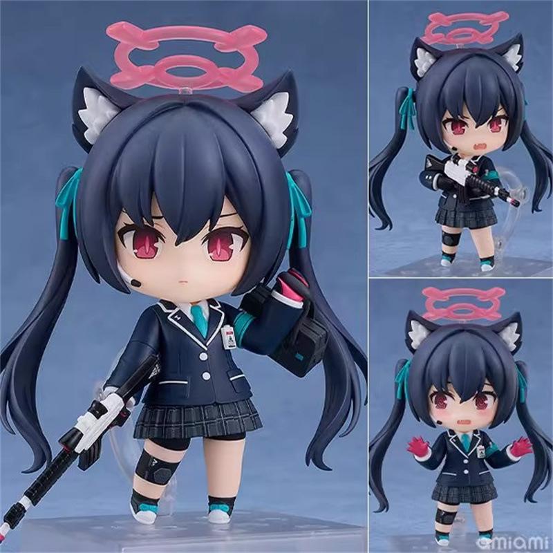 Q Version Anime Girl Figure: Cute, Beautiful, Replaceable Face Toy Ornament - Ideal Birthday Gift