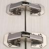 10pcs Hidden Cabinet Hinges, Surface Mount Concealed Cabinet Hinges For Kitchen Cabinets Frameless With Screws