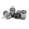 Alloy Car Tire Stem Valve Caps Wheel Protector Covers For Nissan OZ 350Z 370Z Almera Juke Kicks Sylphy Leaf NV200 Qashqai Titan