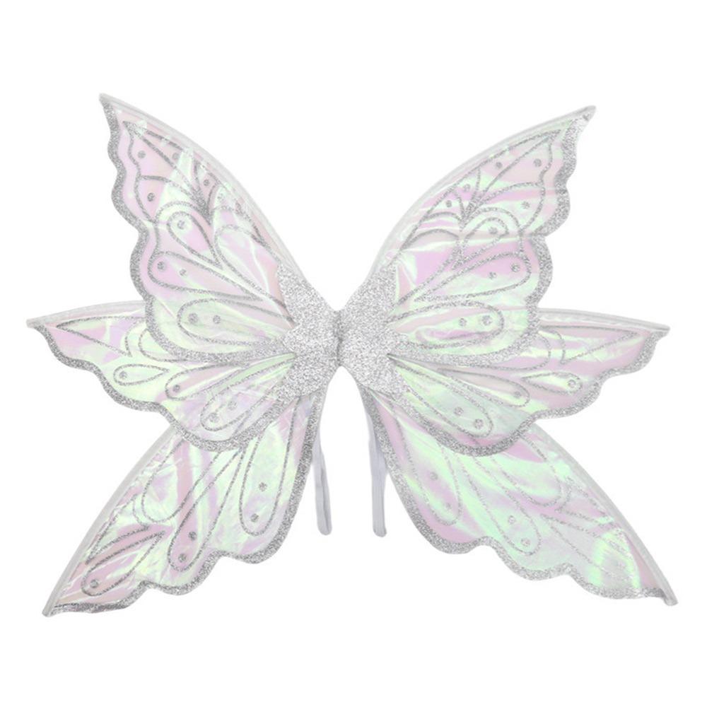 Sparkling Organza Butterfly Wings Girls Angel Wings  for Halloween Dress Up Party Favor Gift
